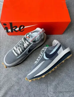 Nike LD Waffle sacai CLOT Kiss of Death 2 Cool Grey DH3114-001 review DH3114-001 01