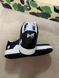 A Bathing Ape Bape Sta Low Black 001FWH701001-BLK review Maryam 03