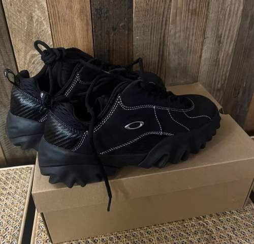 Oakley Factory Team Chop Saw Brain Dead Black Leather Nubuck  BDP23S -0000307-3BK01 review 