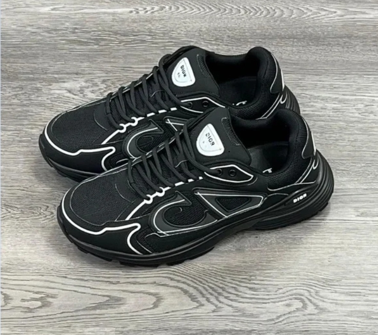 Dior Light Grey 'B30' Sneakers New Reflective 3SN27ZIR-16536 review Mattew