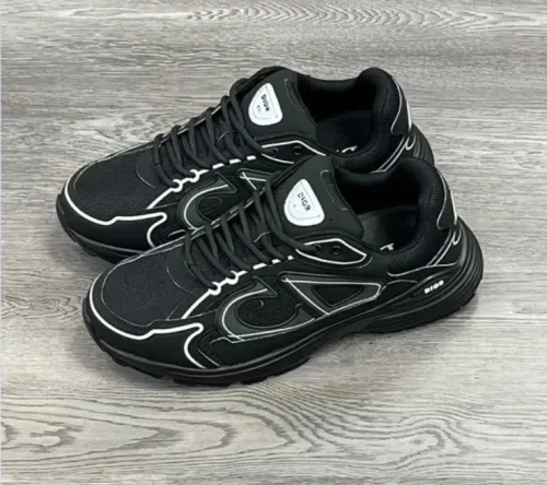 Dior Light Grey 'B30' Sneakers New Reflective 3SN27ZIR-16536 review 