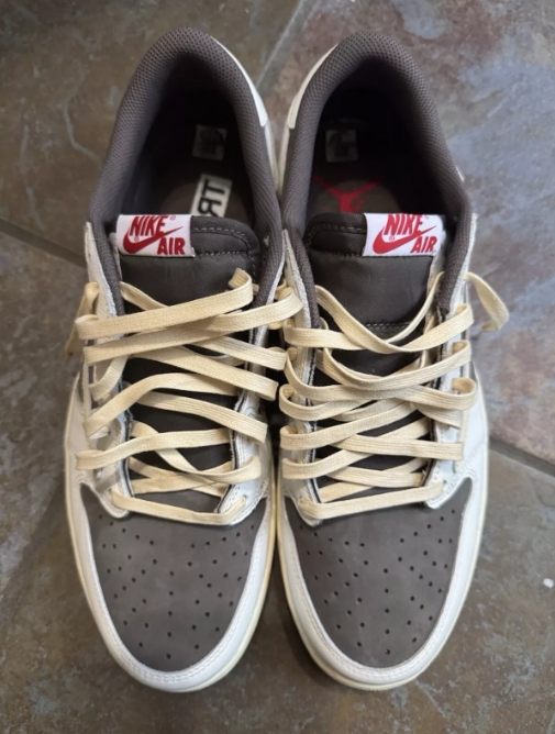 TOP Version Air Jordan 1 Retro Low OG SP Travis Scott Reverse Mocha DM7866-162 review Mitchell