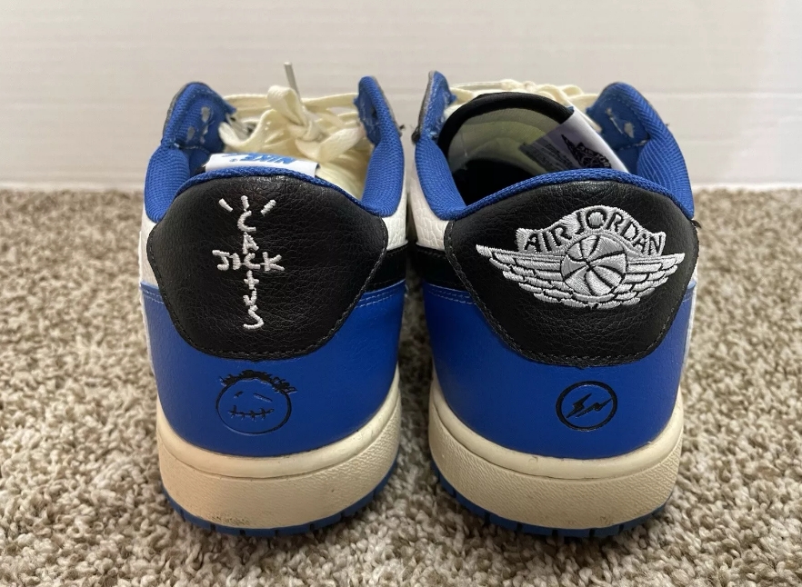 【$59 SALE】Travis Scott x Fragment Design x Air Jordan 1 Low  DM7866-140 review Luke 01