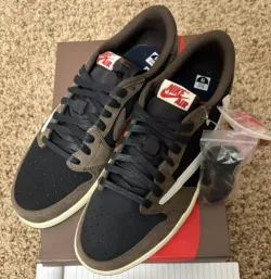 【$59 SALE】Travis Scott x Air Jordan 1 Low OG SP-T CQ4277-001 review Dud 02