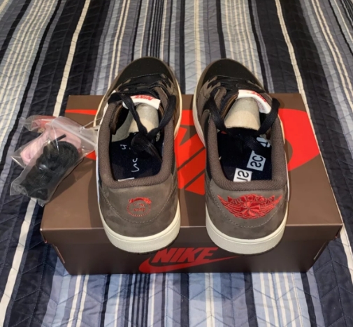 【$59 SALE】Travis Scott x Air Jordan 1 Low OG SP-T CQ4277-001 review Elmer 01