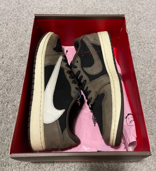 【$59 SALE】Travis Scott x Air Jordan 1 Low OG SP-T CQ4277-001 review Brandon