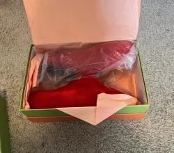 Marni Long-Hair Calfskin Fussbett Sabot Red SBMS004601P412200R66 review Clark