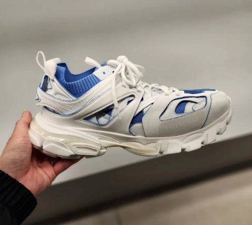 Balenciaga Track White Blue 542023W2FS99051 review 
