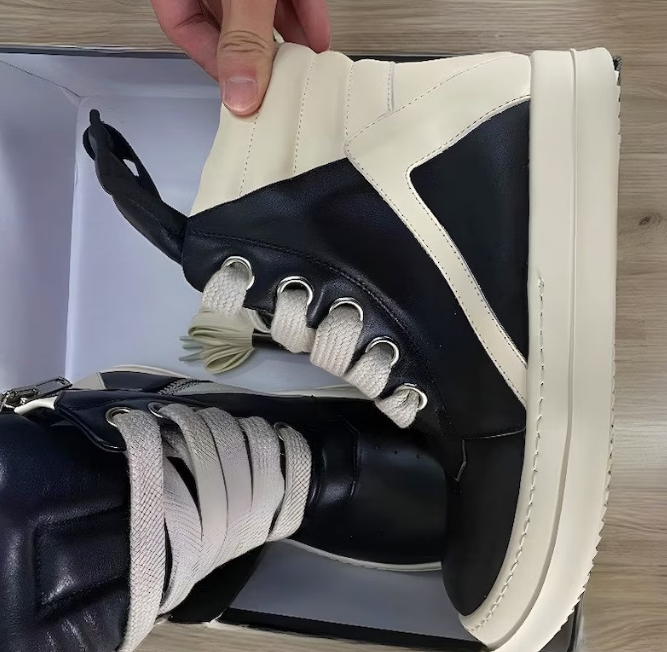 Rick Owens GeoBasket Oversized Eylet Black Milk RU02B2894-LPOW1-911 review Matt