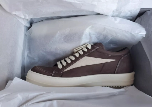 Rick Owens Vintage Sneaks Dark Dust RU02B2897-LVSLPO-7811 review 