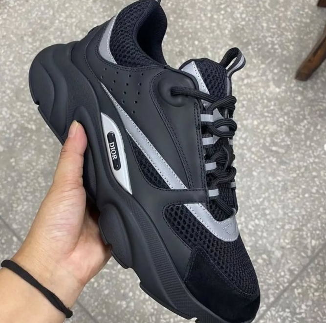 Dior B22 Black Silver 3SN231ZNG969 review Abner