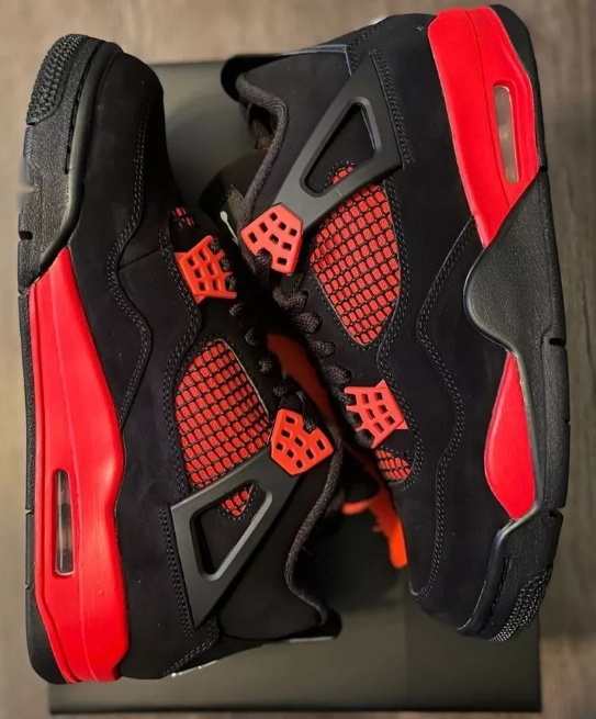 Air Jordan 4 Retro Red Thunder CT8527-016 review Randy 00