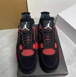 Air Jordan 4 Retro Red Thunder CT8527-016 review Irving 01