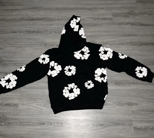 OBO Denim Tears The Cotton Wreath Hoodie Black  review 
