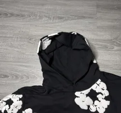 OBO Denim Tears The Cotton Wreath Hoodie Black  review Seb 02