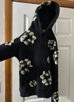 OBO Denim Tears The Cotton Wreath Hoodie Black  review Christian 02