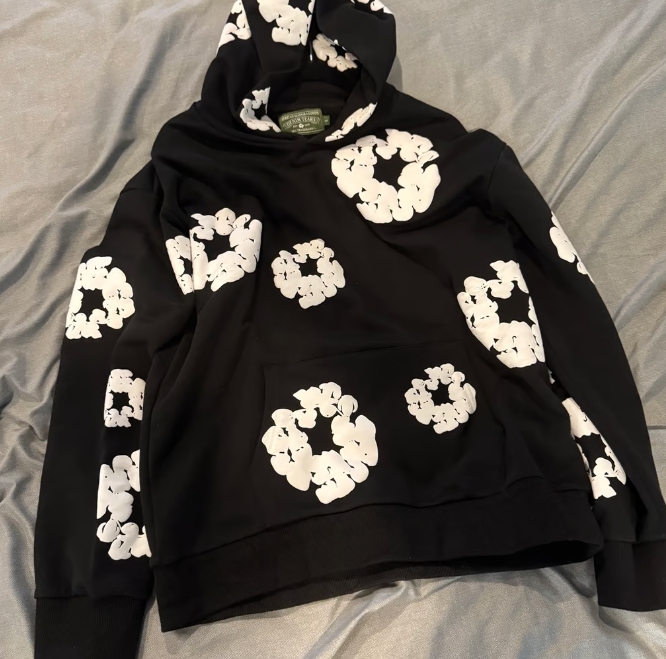 OBO Denim Tears The Cotton Wreath Hoodie Black  review Augustus 00