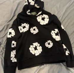 OBO Denim Tears The Cotton Wreath Hoodie Black  review Augustus 01