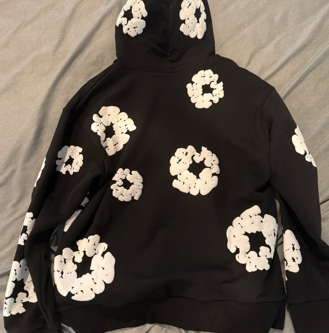 OBO Denim Tears The Cotton Wreath Hoodie Black  review Augustus 01