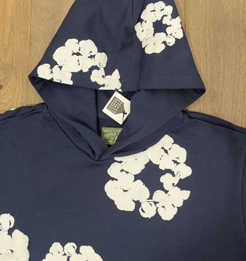 OBO Denim Tears The Cotton Wreath Sweatshirt Navy review 