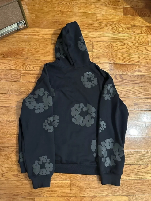 OBO Denim Tears Cotton Wreath Hoodie Black Monochrome review Reginald 01
