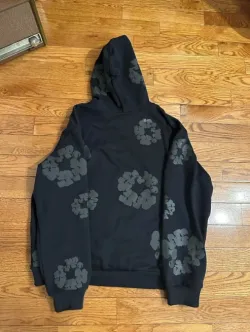 OBO Denim Tears Cotton Wreath Hoodie Black Monochrome review Reginald 02