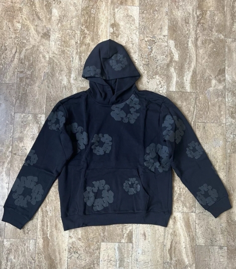 OBO Denim Tears Cotton Wreath Hoodie Black Monochrome review Craig 00
