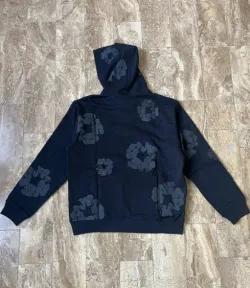 OBO Denim Tears Cotton Wreath Hoodie Black Monochrome review Craig 02