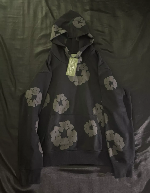 OBO Denim Tears Cotton Wreath Hoodie Black Monochrome review Dermot 01