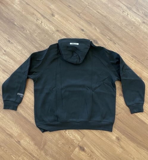  Fear Of God Essentials Pullover Hoodie Applique Logo Black review Theodore 01
