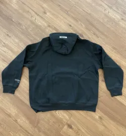  Fear Of God Essentials Pullover Hoodie Applique Logo Black review Theodore 02