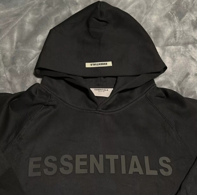  Fear Of God Essentials Pullover Hoodie Applique Logo Black review Stanley 01
