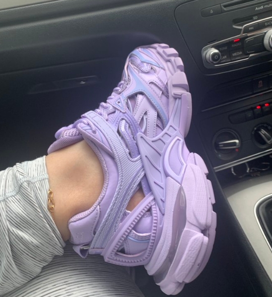 Balenciaga Track 2 Sneaker Military Purple 568615 W3AG1 5310 review Aria