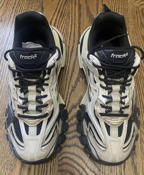 Balenciaga Track 2 Sneaker Champagne Black 570391 W2GN9 2009 review Asher