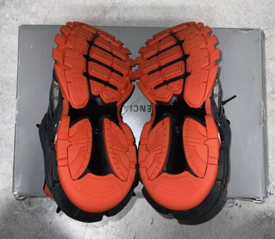 Balenciaga Track 2 Sneaker Dark Grey Orange 570391 W2GN1 2002 review Joseph 01