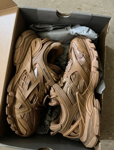Balenciaga Track 2 Sneaker Military Brown 568615 W3AG1 2706 review 