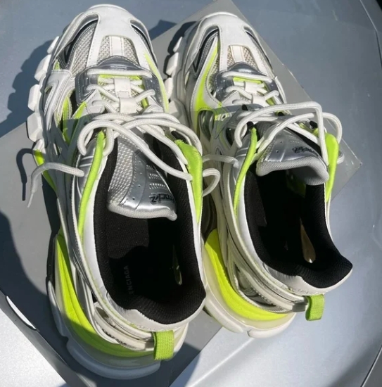 Balenciaga Track 2 Sneaker White Fluo Yellow 568515 W2ON3 9073 review Nathan 00