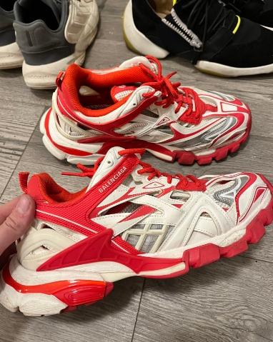 Balenciaga Track 2 Sneaker Military Black White Red 568615 W2GN3 1293 review Eli 00
