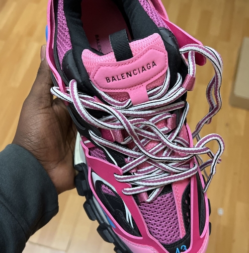 Balenciaga Track Pink Blue (Women's)  542436 W1GB8 5482 review Autumn 01