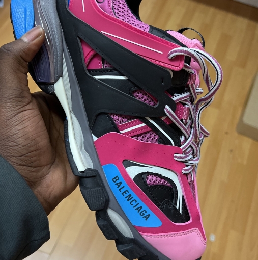 Balenciaga Track Pink Blue (Women's)  542436 W1GB8 5482 review Autumn 00