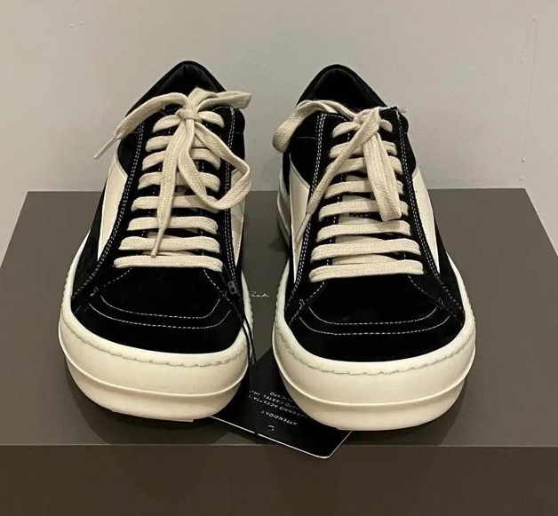 Rick Owens Luxor Vintage SneaksBlack Milk RU01D3897-LBKLCO-911 review Cooper