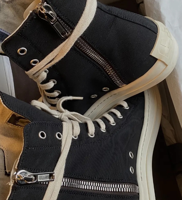  Rick Owens DRKSHDW Gethsemane High 'Black Milk'  review Easton 01