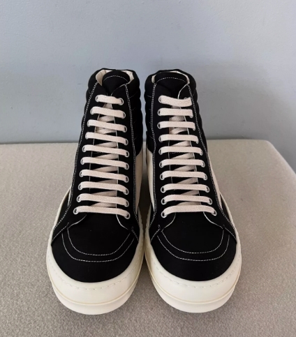 Rick Owens DRKSHDW Lido Vintage High Black Milk SS24   DU01D1810NDKLVS-911 review Roman 01