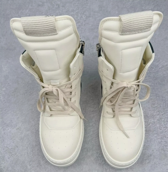 Rick Owens Geobasket Milk Black (Women's)   RP02C1894-1191 review Jonathan 01