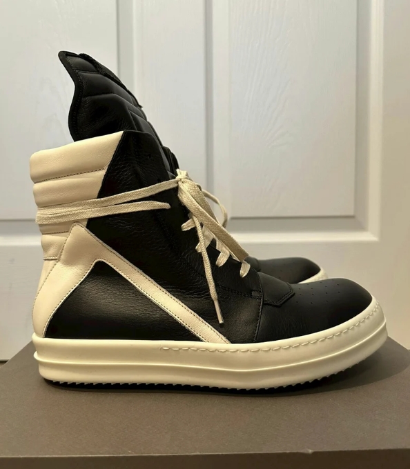 Rick Owens Luxor Geobasket Black Milk  RU02C7894-911 review Jameson