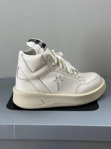 Converse TURBOWPN Mid Rick Owens DRKSHDW Egret  172343C review 