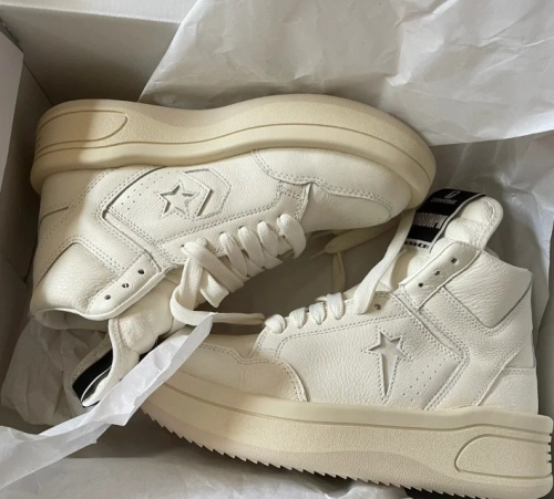 Converse TURBOWPN Mid Rick Owens DRKSHDW Egret  172343C review 