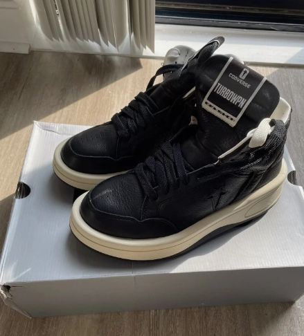 Converse TURBOWPN Mid Rick Owens DRKSHDW Black  172342C review 