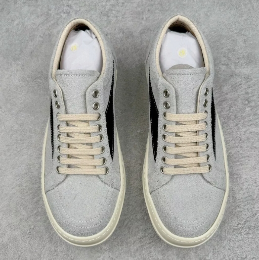 Rick Owens DRKSHDW Luxor Vintage Sneaks 'Oyster Black'  DU02C5803-SHA-6191 review Tate 01