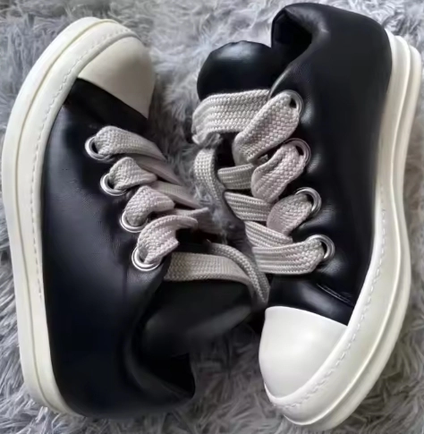 Rick Owens Luxor Jumbo Padded Low 'Black Milk'  review 